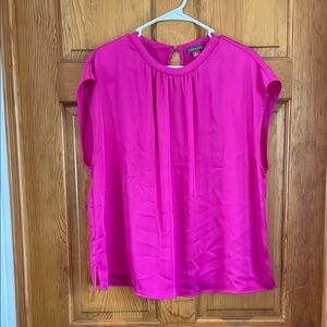 Vince Camuto Fuchsia Sleeveless Blouse